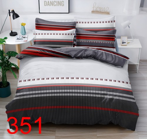 Pościel 3D 160x200 krata