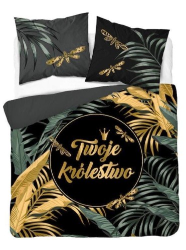 Pościel holenderska 160x200 100% bawełna 'twoje królestwo" 