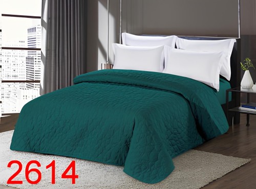 Narzuta pikowana 170x210 zielona