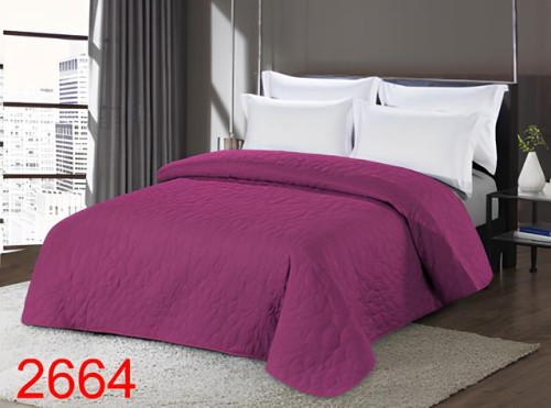 Narzuta pikowana 170x210 różowa