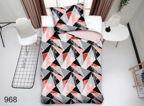 Pościel 3D 140x200 trójkąty