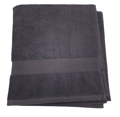 Ręcznik kąpielowy 50x100 bawełniany 500g czarny