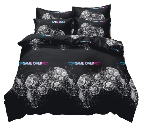 Pościel 3D 160x200 pady do gry gamingowa