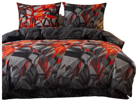 Pościel 3D 160x200 wulkan