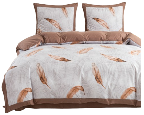 Pościel z lampasem 200x220 piórka