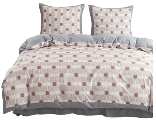 Pościel z lampasem 200x220 kółka