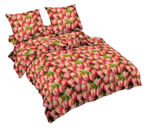 Pościel 3D 200x220 kwiatki I