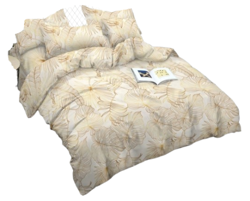 Pościel 3D 140x200 liście monstera II