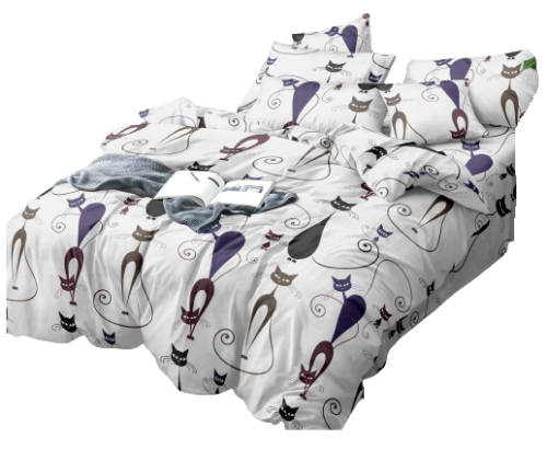 Pościel 3D 160x200 kotu kotki