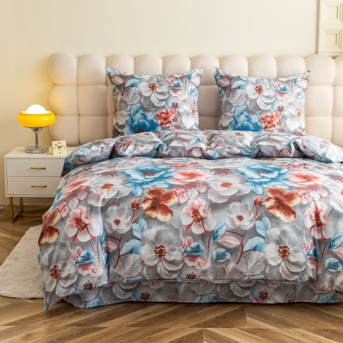 Pościel 3D 140x200 kolorowe kwiatki