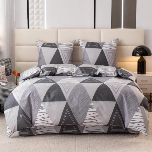 Pościel 3D 200x220 trójkąty