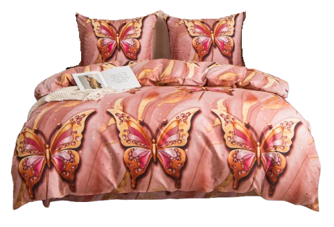 Pościel 3D 160x200 motylki